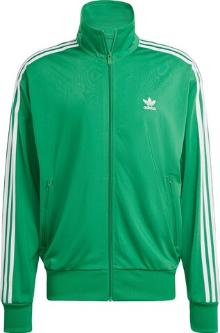 ADIDAS ORIGINALS Sweatjakke 'adicolor' i grøn