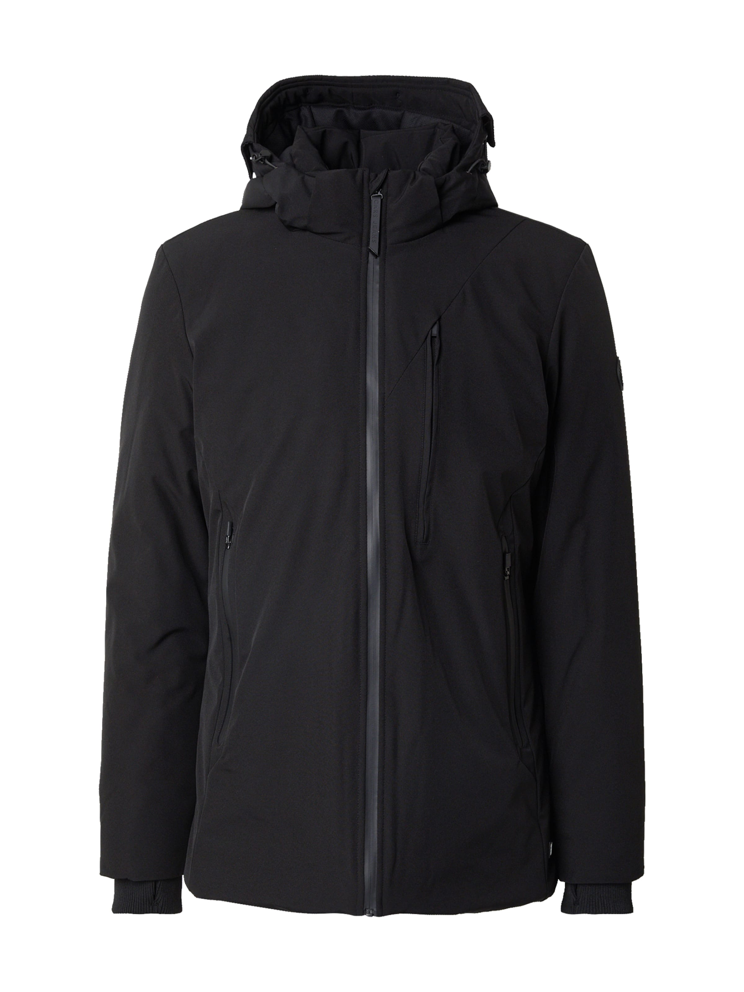 Giacca invernale 'HARWICK' di Cars Jeans in nero: frontale