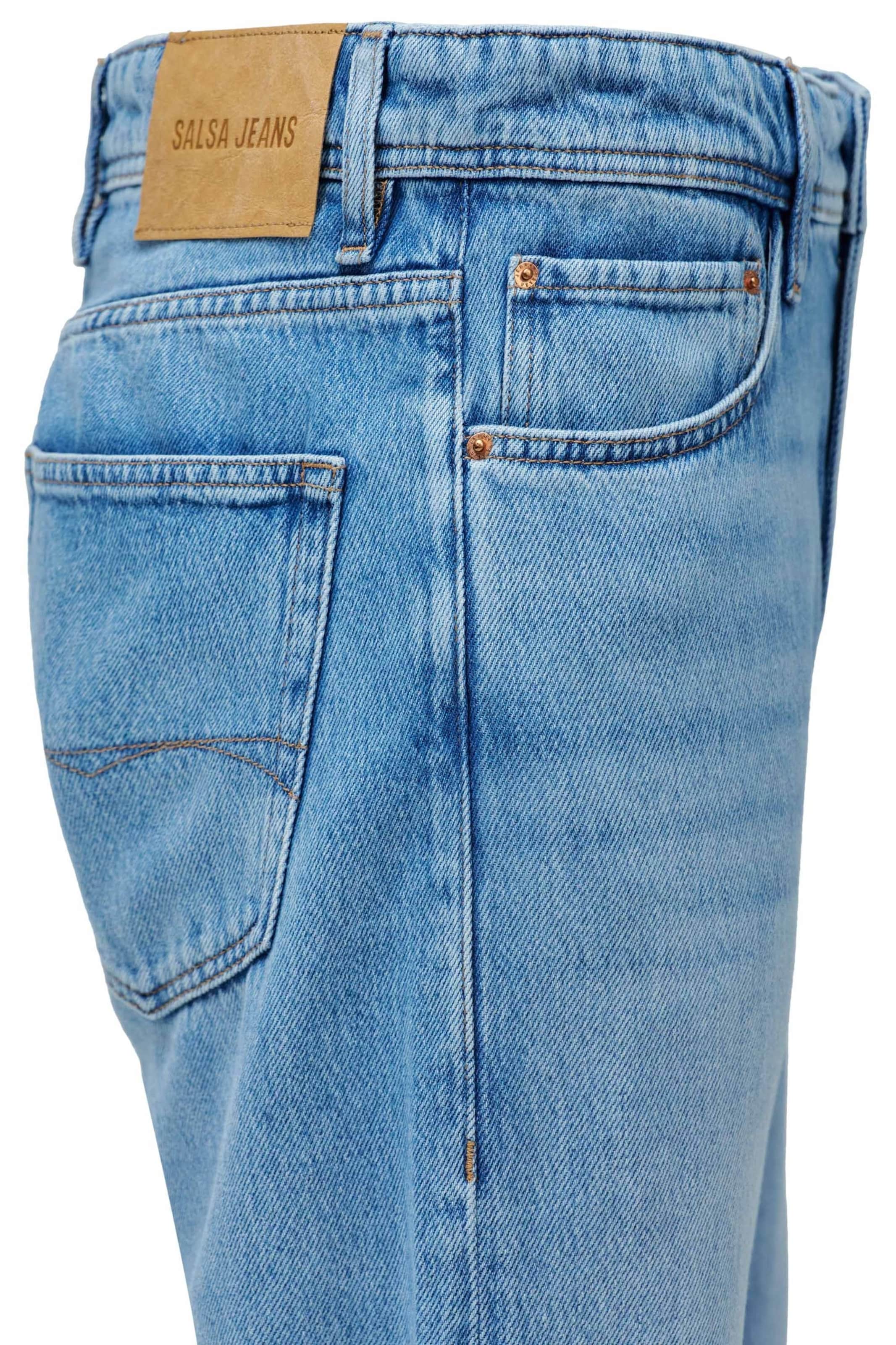 Salsa Jeans Regular Jeans in Blauw