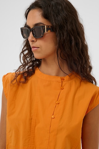SOAKED IN LUXURY Bluse 'SLAlmeda' in Braun