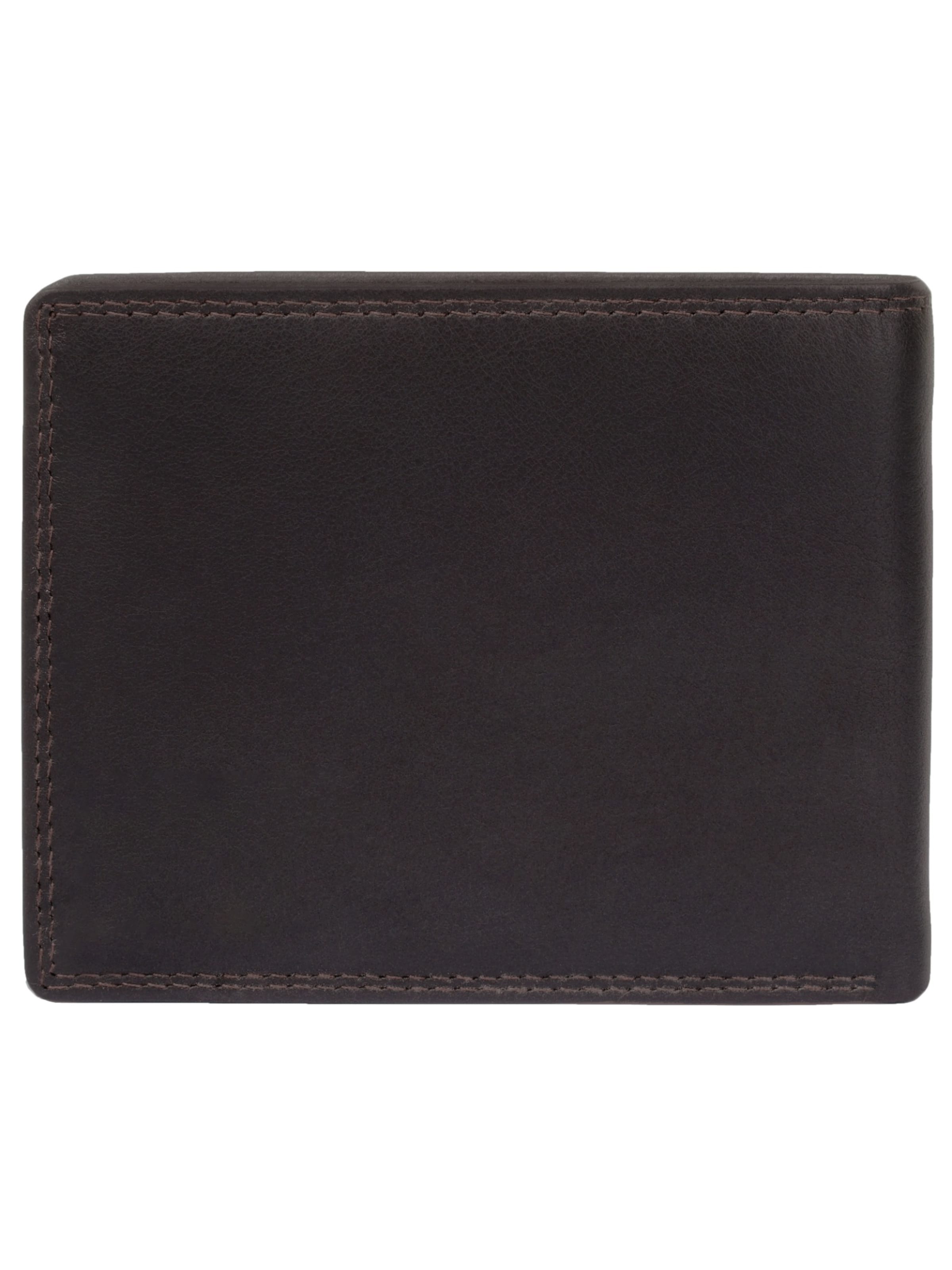 Porte-monnaies 'SUTURA' mano en marron