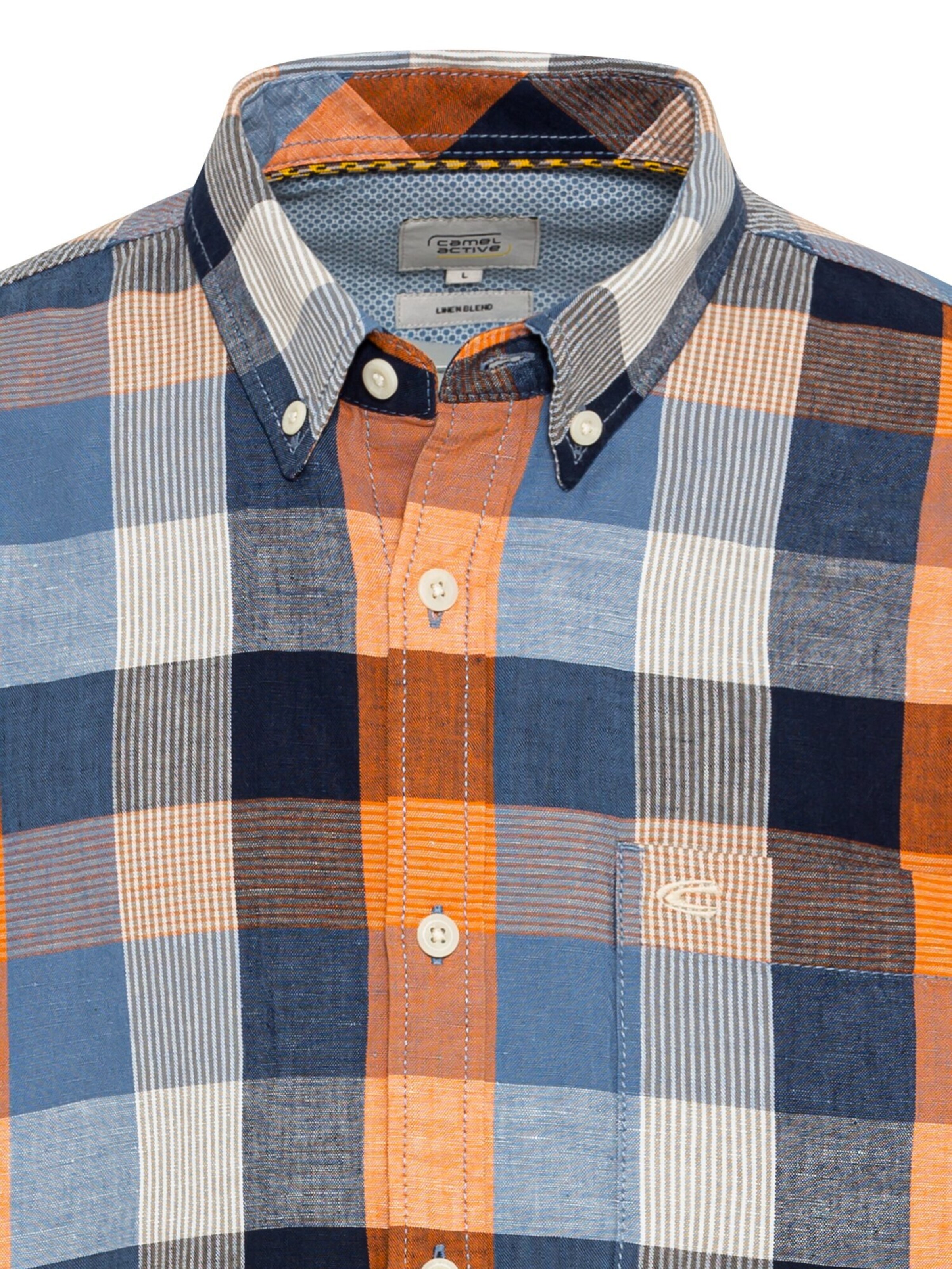 CAMEL ACTIVE Regular Fit Hemd in Blau