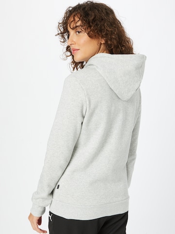 PUMA - Sudadera con cremallera deportiva 'Essential' en gris