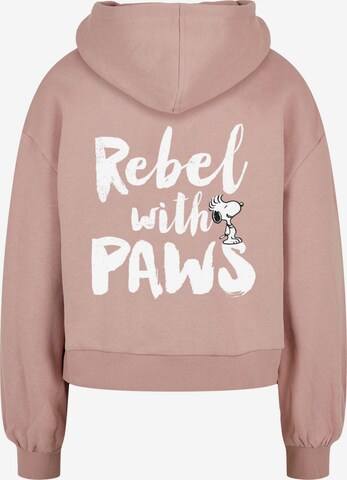 Merchcode Sweatshirt 'Peanuts' in Roze