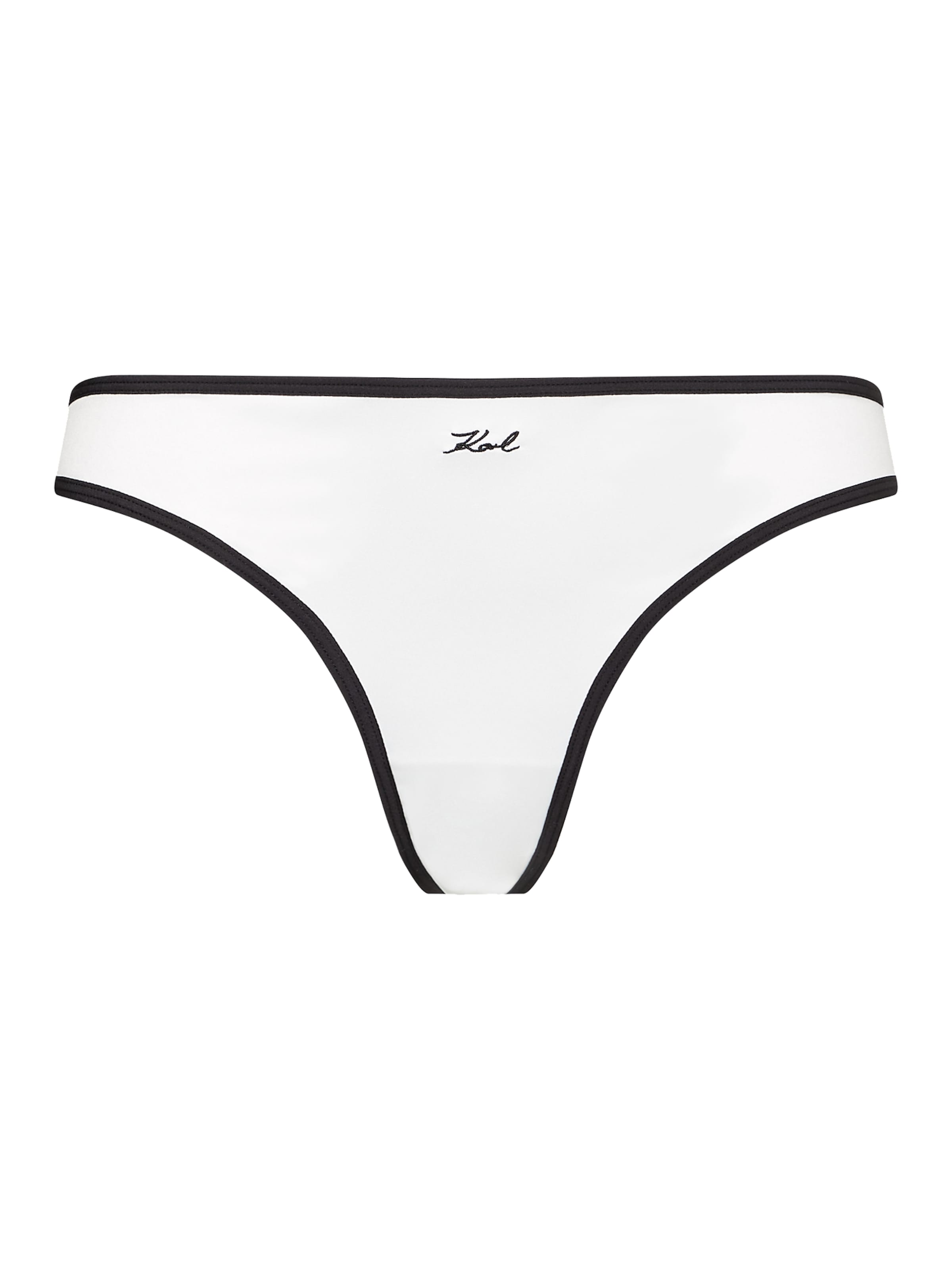 Karl Lagerfeld - Cueca em branco: frente