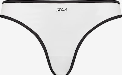 Karl Lagerfeld Slip in schwarz / weiß, Produktansicht