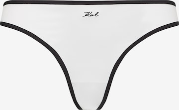 Karl Lagerfeld - Cueca em branco: frente