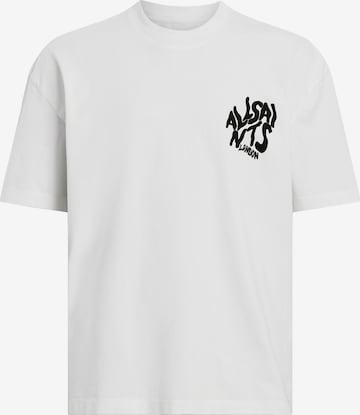 AllSaints - Camiseta 'ORLANDO' en blanco: frente