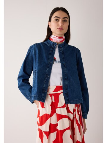 MORE & MORE Between-Season Jacket in Blue: front