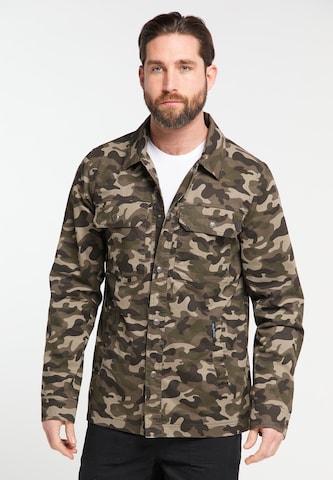 DreiMaster Vintage Prechodná bunda - Zelená: predná strana