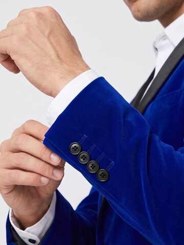 ALLTHEMEN Regular fit Suit Jacket 'Lichtung' in Blue