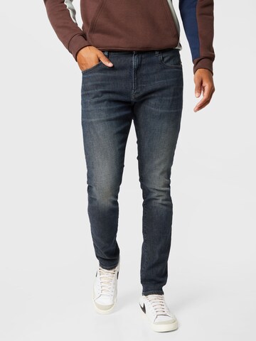 G-Star RAW Slimfit Jeans in Blauw: voorkant