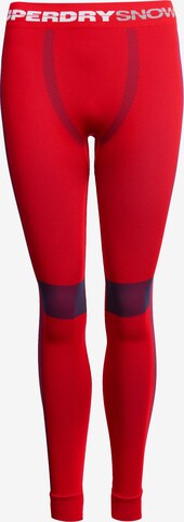 Superdry Long Johns in Red: front