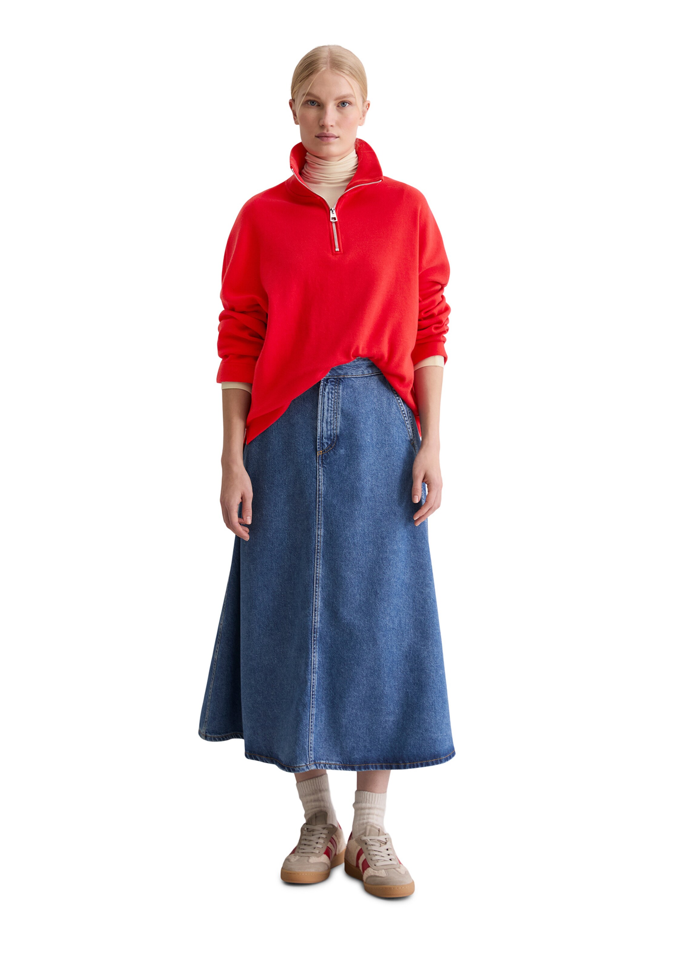 Marc O'Polo Sweatshirt in Red