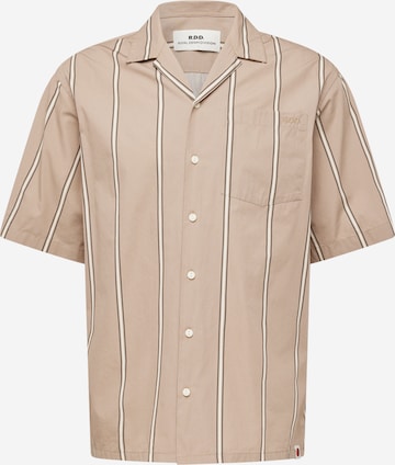 JACK & JONES Comfort fit Button Up Shirt 'Cain' in Beige: front