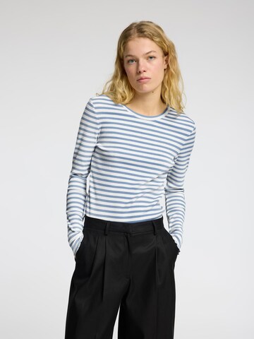 T-shirt 'Anna' SELECTED en bleu