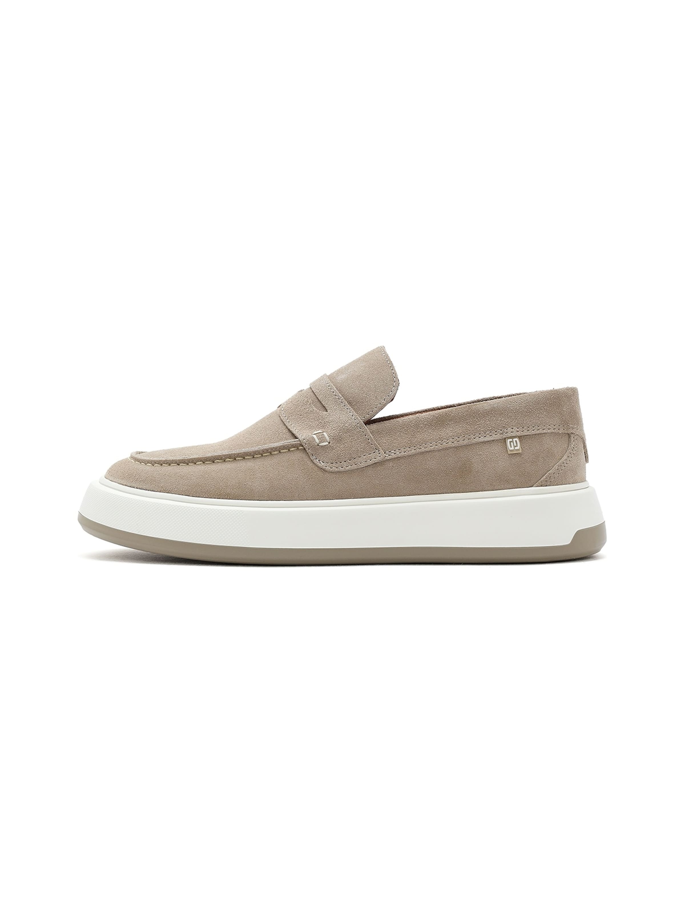 Slipper di Derimod in beige: frontale