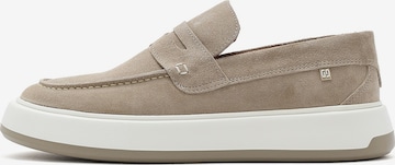 Slipper di Derimod in beige: frontale