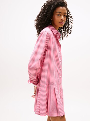 Tommy Jeans Blousejurk in Roze