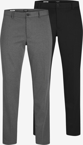 Coupe slim Pantalon chino JACK & JONES en gris : devant