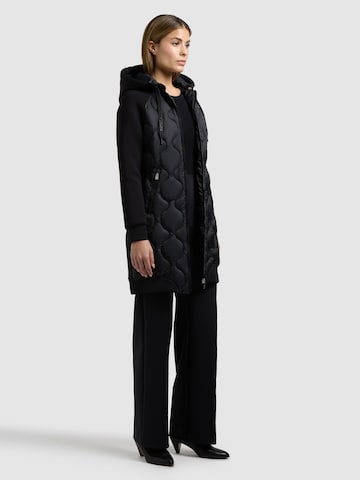 Manteau mi-saison ' NORA ' khujo en noir