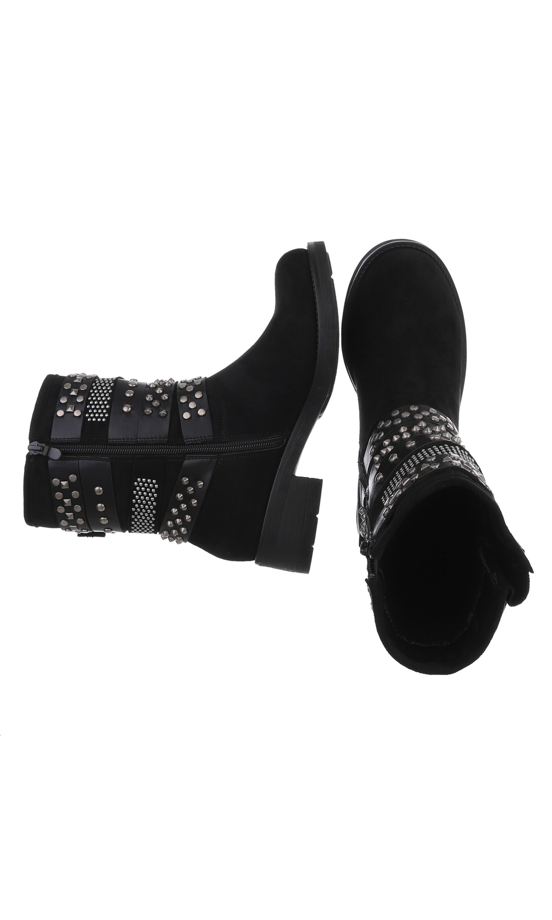Ital-Design Stiefelette in Schwarz