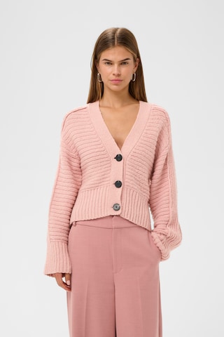 InWear Knit cardigan 'NUMAIW' in Pink: front