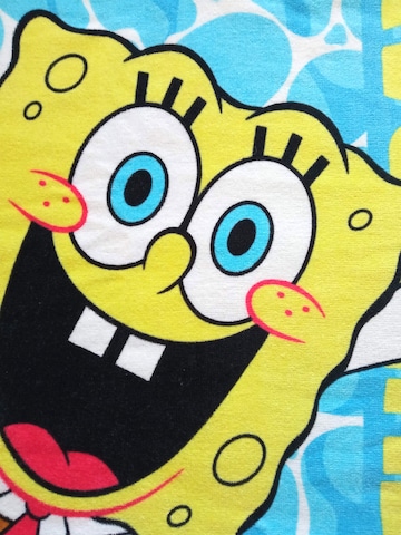 SpongeBob Bathrobe 'FUN DAY' in Blue