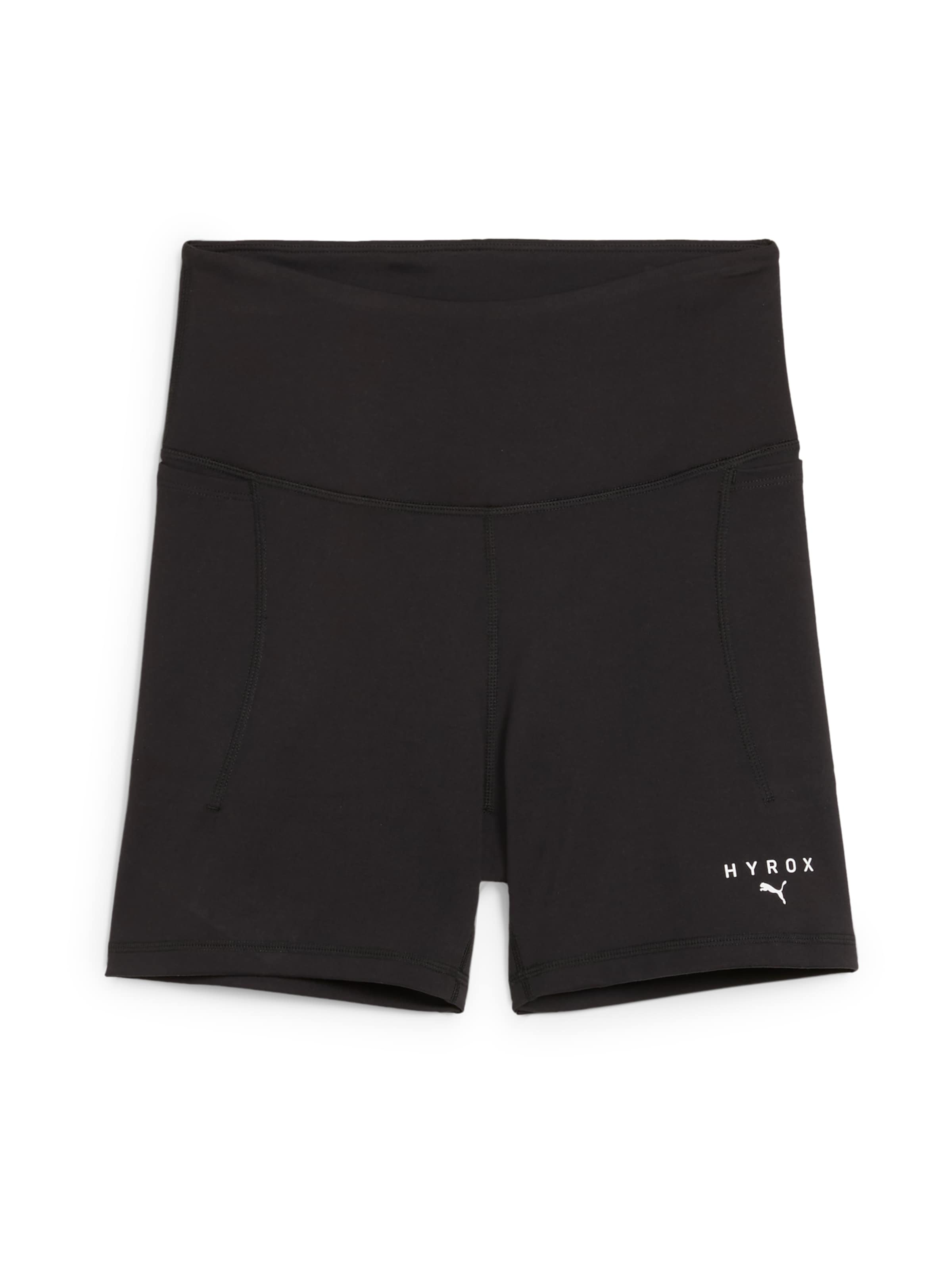 Skinny Pantalon de sport PUMA en noir : devant
