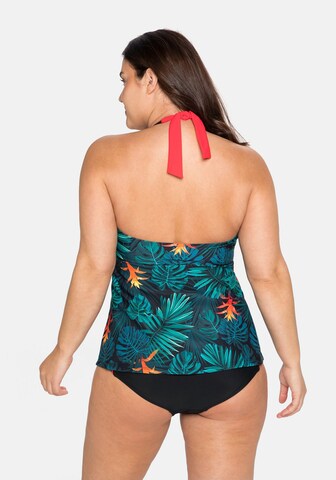 Top per tankini di SHEEGO in nero