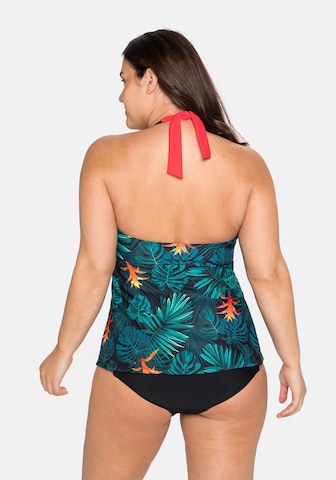 Top per tankini di SHEEGO in nero