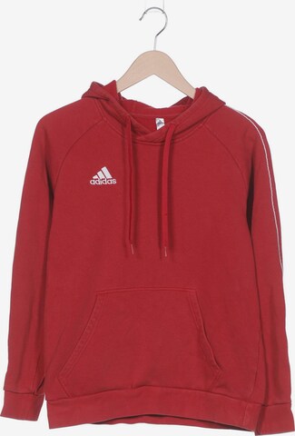 ADIDAS PERFORMANCE Sweatshirt & Zip-Up Hoodie in M in Red: front