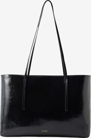 Cabas Calvin Klein en noir : devant