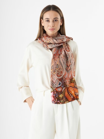 CODELLO Scarf in Brown: front