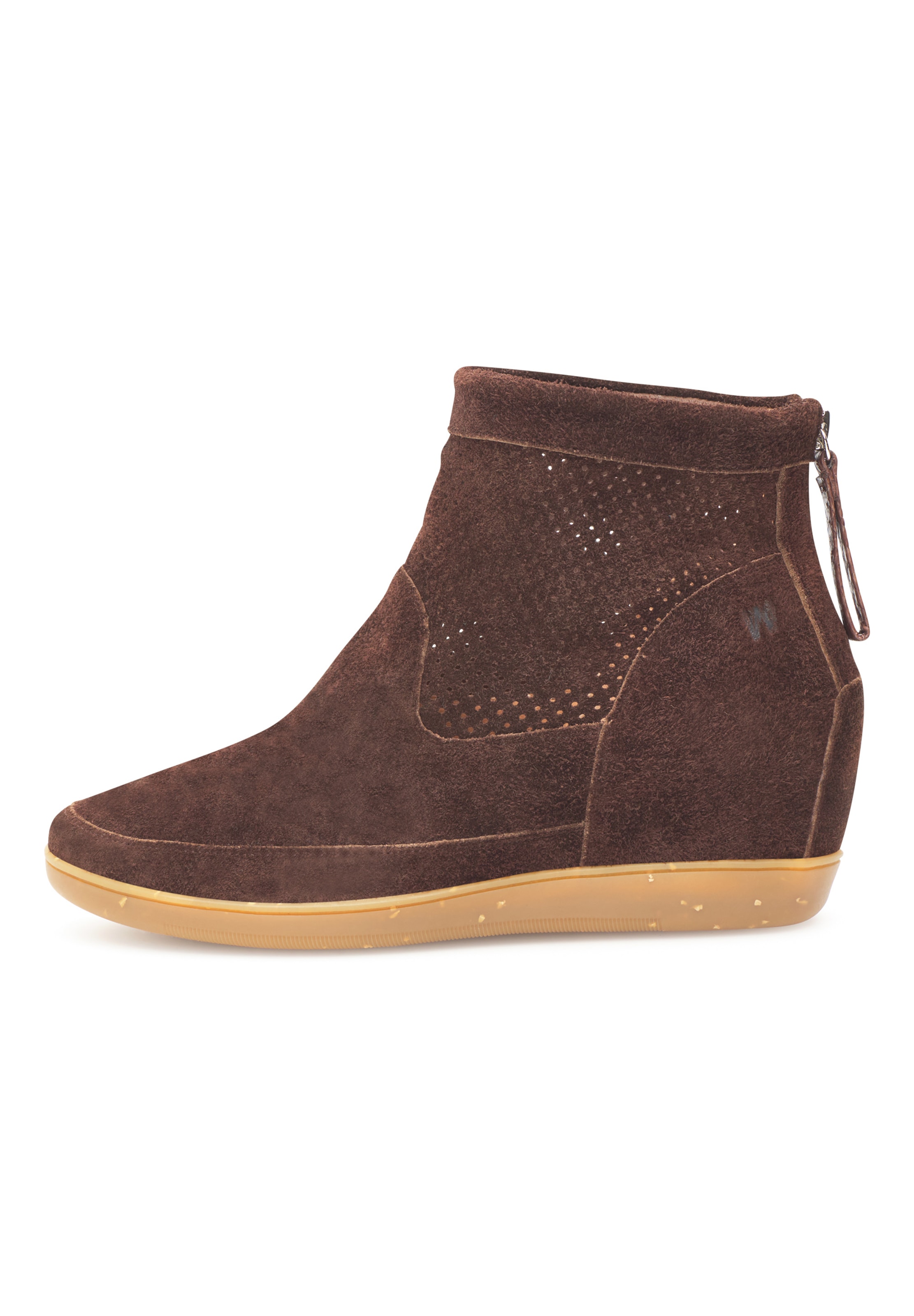 WODEN Ankle Boots 'Emmy Lite' in Brown: front