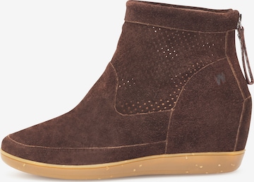Bottines 'Emmy Lite' WODEN en marron : devant
