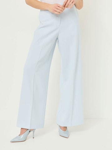 Wide Leg Pantalon Tamaris en bleu : devant