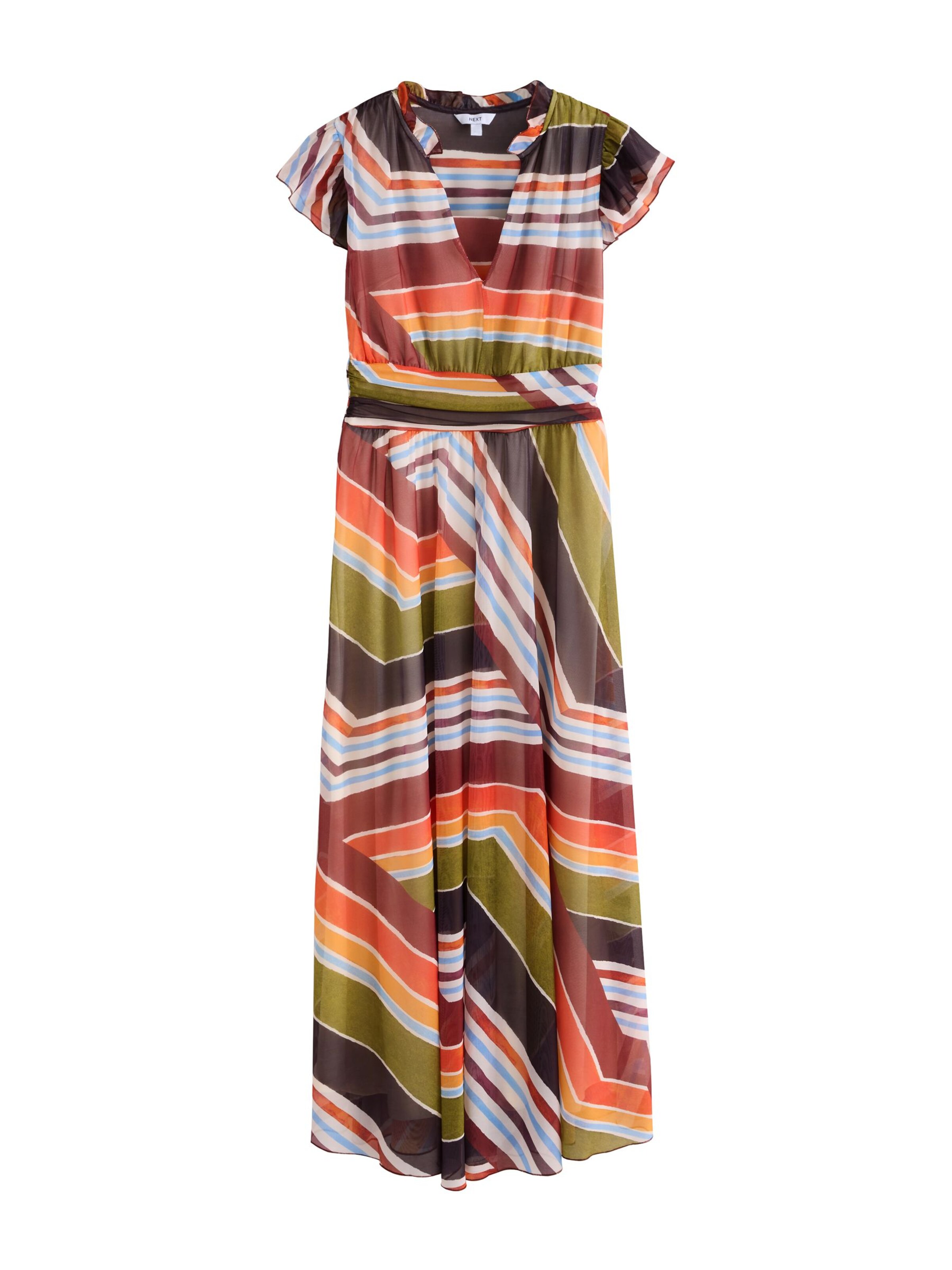 Robe Next en mélange de couleurs : devant