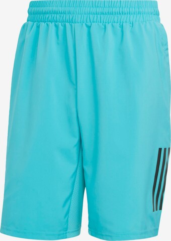 ADIDAS PERFORMANCE Workout Pants in Blue: front