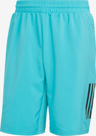 ADIDAS PERFORMANCE Workout Pants in Blue: front