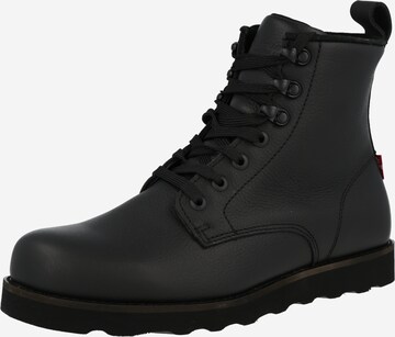 LEVI'S ® Lace-Up Boots in Black: front