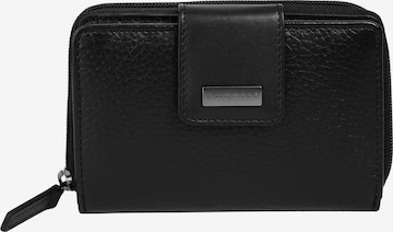 Porte-monnaies 'SINA' bugatti en noir : devant