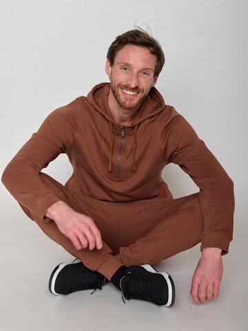 Felpa di GREENBOMB in marrone