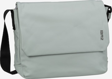 ZWEI Umhängetasche 'Cargo' in Grau: Vorderseite