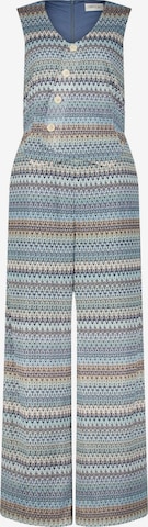 Cartoon Jumpsuit in Blauw: voorkant