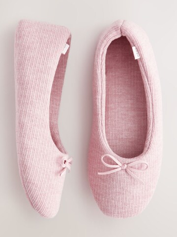 Next - Zapatillas de casa en rosa