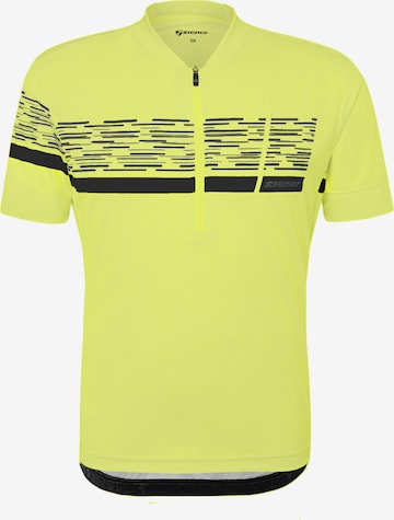 ZIENER Performance Shirt 'NEMIC-Z ' in Yellow: front