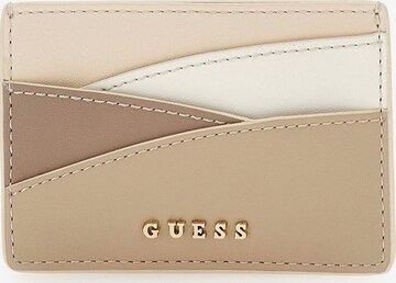 GUESS Wallet in Brown: front