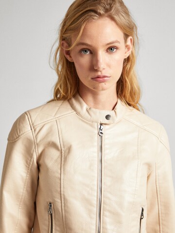 Pepe Jeans Between-Season Jacket 'STAZIE' in Beige