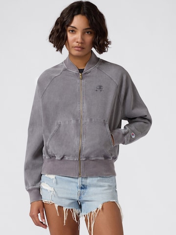 Champion Authentic Athletic Apparel Between-season jacket in Grey: front